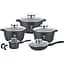 Набір каструль Top Kitchen TK00020 чорний (43882-TK00020_2156) - мініатюра 1