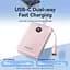 Павербанк Vention Pink 10 000 mAh / 22.5 Вт (FKAP0-C) - мініатюра 5