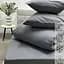 Простирадло Ecotton Super Soft SB-148 фланель на резинці Grey 90х200 см (24459) - мініатюра 2
