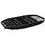 Складной стол Bo-Camp Woodbine Oval 100x70 cm Black/Wood look (1404185), Коричневый - миниатюра 3