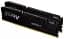 Пам'ять 16Gb x 2 (32Gb Kit) DDR5, 6000 MHz, Kingston Fury Beast, Black, 36-44-44, 1.35V, з радіатором, EXPO (KF560C36BBE2K2-32) - мініатюра 1