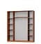Шафа-купе тридверна MebelStar Комбо AL 3 Дзеркала 190x45x210 см Антрацит (MBS-3247) - мініатюра 2
