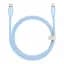 Кабель Baseus Jelly Liquid Silica Gel Fast Charging Cable Type-C to Lightning 20W 2m CAGD020103 Blue - миниатюра 1