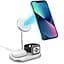 Зарядное устройство Energizer 15W 3-in-1 Magnetic Wireless Fast Charger white (WCP303) - миниатюра 1