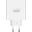 Зарядний пристрій Oneplus 100 W SUPERVOOC VCBAOBEH 1U + кабель USB — Type-C євровилка біле - мініатюра 2
