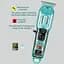 Машинка для стрижки XPRO VGR-660 Professional Transparent сменными насадками маслом та аксесуарами Green (42800-KM-1133_451) - миниатюра 4