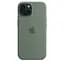 Силіконовий чохол CasePro Silicone Case with MagSafe Cypress для iPhone 15 - мініатюра 5