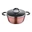 Набор посуды Bergner Copper+ медный с черным (BG-6235-CP) - миниатюра 2