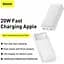 Зовнішній акумулятор Baseus Bipow Digital Display 20000mAh (PPDML-M02) білий - мініатюра 4