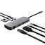 Адаптер Trust Dalyx 8in1 USB-C> 1xUSB-A 3.2/USB-A 2.0/2xUSB-C/HDMI/Ehernet/SD/microSD, Алюминий, 0. teh0018493 - миниатюра 3