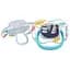 Пустышка силиконовая Bebe Confort Reversible Soothers Lazy Sloth, cимметричная, 6-36 мес., 2 шт., синяя (3104202090) - миниатюра 1