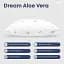 Подушка ТЕП Dream Collection Aloe Vera 50х70 см белая (3-00961_00000) - миниатюра 6