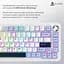 Клавіатура бездротова Ajazz AK820 Max Plus Day Dream Switch White (AK820MAX-DD-BWD) - мініатюра 3