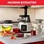 Соковитискач Tefal Juice & Clean шнековий 150 Вт сріблясто-чорний (ZC420E38) - мініатюра 4