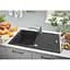 Мийка для кухні Grohe 780 x 500 мм, Granite Black (31639AP0) - мініатюра 3