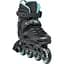Ролики Rollerblade RB 80 Women 240 Чорний-Блакитний - мініатюра 4