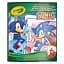 Раскраска Crayola Sonic 32 страницы и 4 страницы наклейок - миниатюра 1