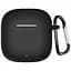 Чохол-накладка DK Huawei FreeBuds SE 2 | Silicone Candy Friendly з карабіном (016459) (black) - мініатюра 1