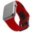 Силіконовий ремінець на смарт-годинник для Apple Watch 38,40,41 mm, Civilian Silicone Watch Strap, red/black, зі зручною застібкою, для годинника епл вотч, спортивний, ArmorStandart (ARM58395) - мініатюра 1