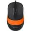 Миша A4Tech Fstyler FM10 USB Black/Orange (FM10 (Orange)) - мініатюра 1