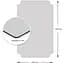 Дзеркало Wall Sticker SW-00001520 акрилове самоклеюче 270х420х2 мм - мініатюра 2