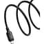 Кабель Baseus Silky Series USB-C to Lightning 20W 1m Black (P10377700113-00) [155530] - мініатюра 3