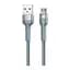 Дата кабель для заряджання REMAX Jany RC-124m USB 2.0 — micro USB 2.4A Срібний (1м) - мініатюра 1