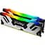 Модуль пам'яті DDR5 Kingston FURY Renegade RGB 2x16GB 6400MHz Silver/Black (KF564C32RSAK2-32) [145721] - мініатюра 1