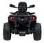 Дитячий електромобіль-квадроцикл Ramiz Can Am Outlander ATV чорний - мініатюра 8