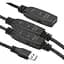 Адаптер USB 3.0 AM - AF, 20 m, active PowerPlant (CA912865) - миниатюра 1