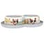 Moderna Double Trendy Dinner Indy&Louise модерна Інді і Луїза подвійна миска для котів, 2х350мл - мініатюра 1