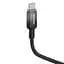 Кабель Baseus Discolor Series Fast Charging Cable USB-C to USB-C 100W 1 м Cluster черный - миниатюра 3