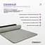 Килимок для йоги та фітнесу EasyFit Polarity stone з ремнем - мініатюра 7