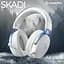 Беспроводные игровые наушники GamePro HSW-191-WHB Asgard Skadi Wireless 7.1 White-Blue - миниатюра 2