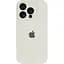 Чехол Epik Silicone Case Full Camera Protective (AA) для Apple iPhone 15 Pro Max (6.7) Бежевый / Antique White - миниатюра 2