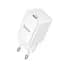 Сетевое зарядное устройство Hoco C148A Charm single port PD30W charger (EU) белый - миниатюра 1