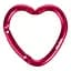Брелок Salewa Heart Carabiner Червоний - мініатюра 1