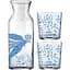 Набір для напоїв Concept Glass Prima Maria Жар-птиця графін 1 л та склянки 350 мл 2 шт. (PM/10035) - мініатюра 1