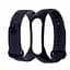 Силиконовый ремешок для Xiaomi Mi Band 3/4, 01 черный - миниатюра 1