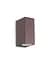 Уличный светильник Ideal Lux Up ap2 coffee 213354 - миниатюра 1
