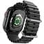 Смарт-годинник Hoco DY12 Ultra AMOLED Smart Sports Watch (call version) Black - мініатюра 3