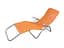 Шезлонг Levistella GP20022017 ORANGE стальний каркас текстилин 110 кг 4.4 кг оранжевий для саду та дачі - мініатюра 1