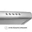 Витяжка плоска Perfelli PL 6124 I LED - мініатюра 5