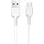 Кабель Hoco X20 Flash Type-c charging cable L-3 м Белый - миниатюра 1