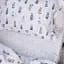 Простирадло на гумці MirSon Poplin Line Kids 03 Animals 60х120 см бежеве (2200009713354) - мініатюра 4