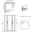 Душевая кабина Qtap Taurus CRM1099SC6 Clear 2020x900x900 мм с поддоном Tern 309912C 90x90x12 см и сифоном - миниатюра 8