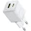 Мережевий зарядний пристрій Baseus Palm Fast Charger Type-C+USB 30W P1011160A213-00 White - мініатюра 3