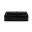 Умивальник Qtap Nando LT 500x420x130 Black matt QT12116146AMB, Чорний матовий - мініатюра 2