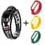 Ремешок винтажный Carprie для фитнес-браслета Xiaomi Mi Band 5 и 6 Type BB5 + 3 цветных ремешка - миниатюра 1