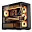 Корпус Jonsbo D300, черный, без БП, Mini Tower, для Micro ATX/Mini ITX, 1xType-C/2xUSB 3.0, макс. CPU – 180 мм/VGA – 430 мм, - миниатюра 1